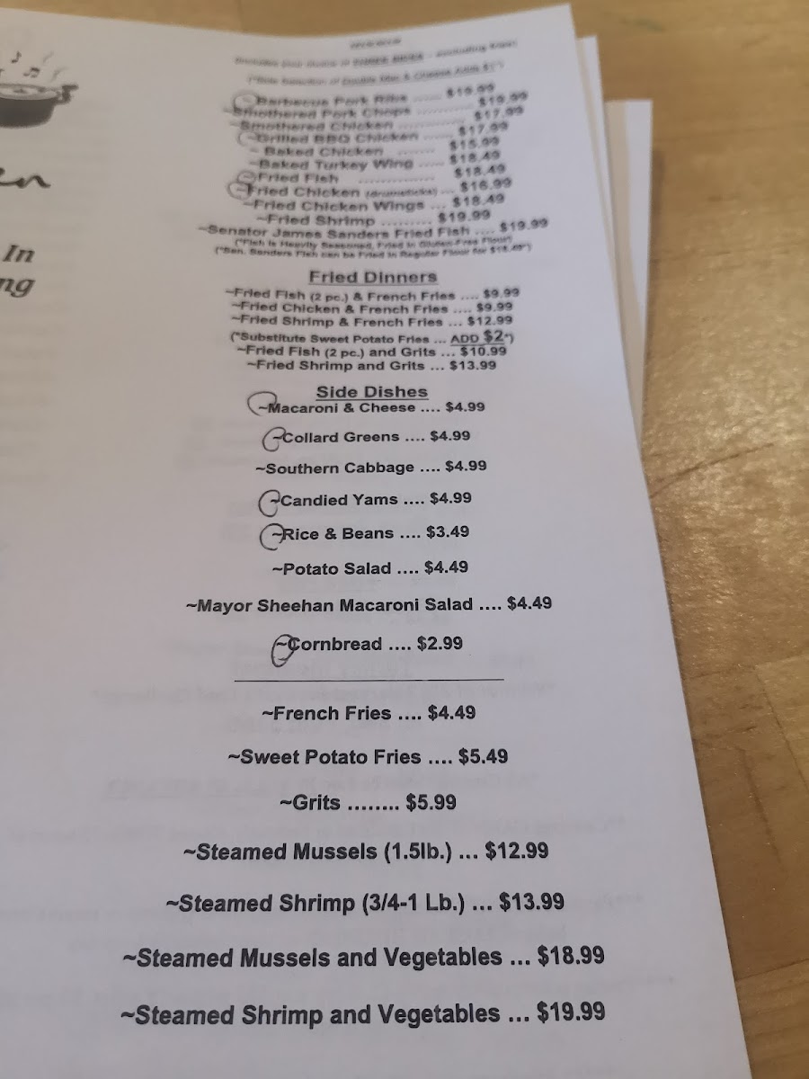 Menu Allie B's Cozy Kitchen-2